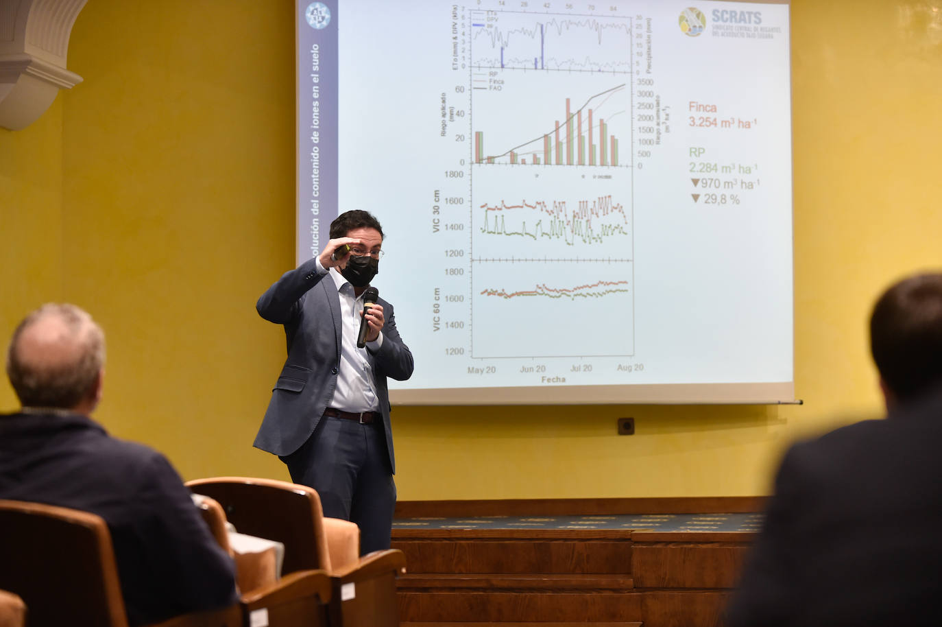 Fotos: La UPCT presenta un estudio sobre la fertirrigación sostenible