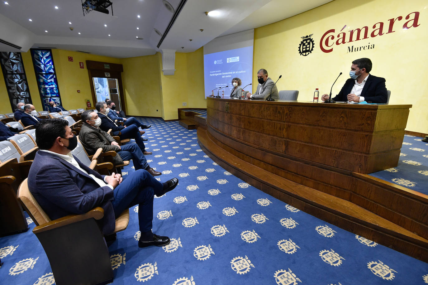 Fotos: La UPCT presenta un estudio sobre la fertirrigación sostenible