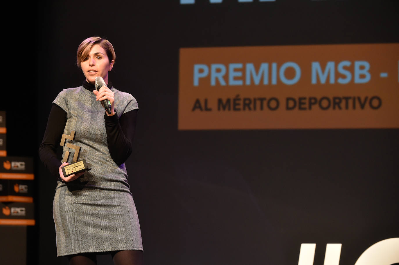 Fotos: Almagro, Martínez, Romero y Gil, premiados por su trayectoria en el Teatro Circo