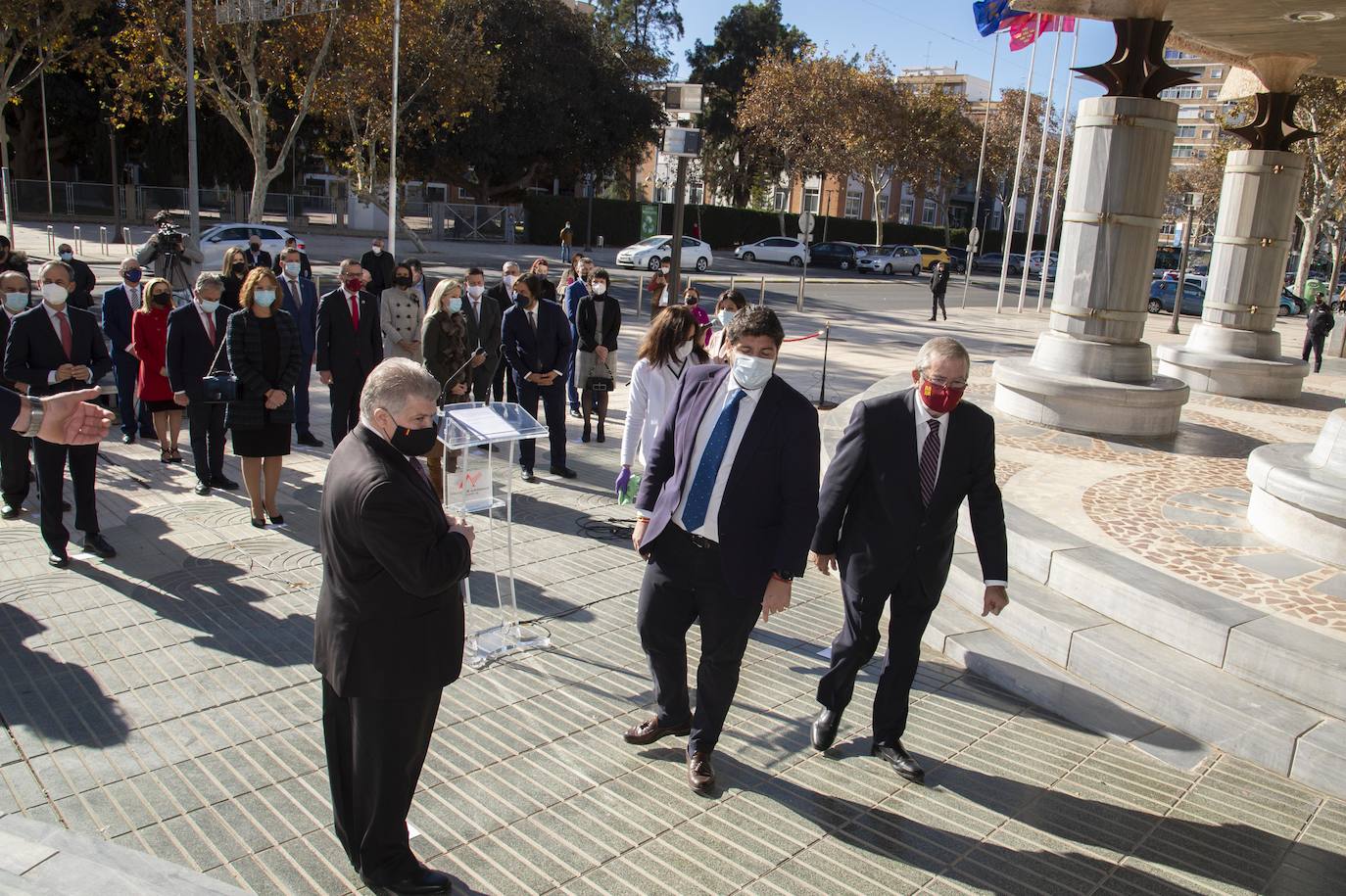 Fotos: La Asamblea Regional homenajea a diez políticos murcianos que participaron en la Constitución de 1812