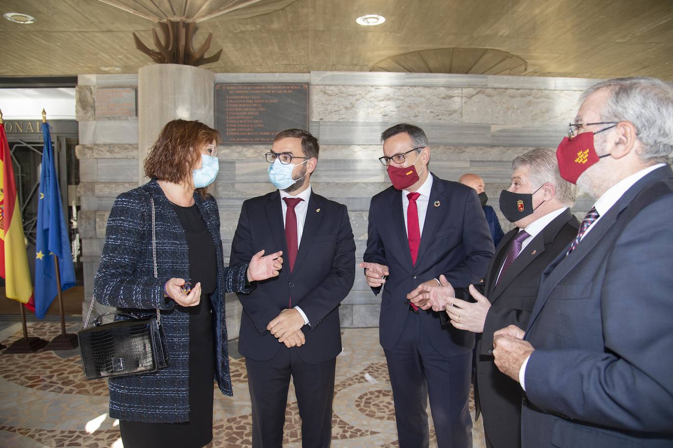 Fotos: La Asamblea Regional homenajea a diez políticos murcianos que participaron en la Constitución de 1812