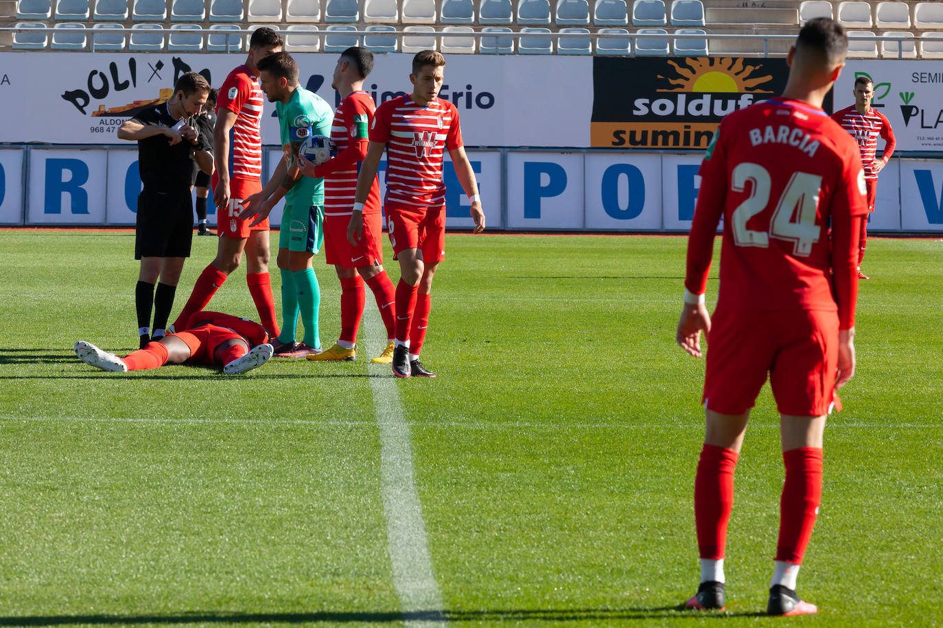 Fotos: El empate del Lorca Deportiva ante el Granada B, en imágenes