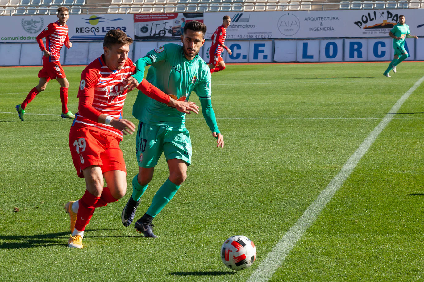 Fotos: El empate del Lorca Deportiva ante el Granada B, en imágenes