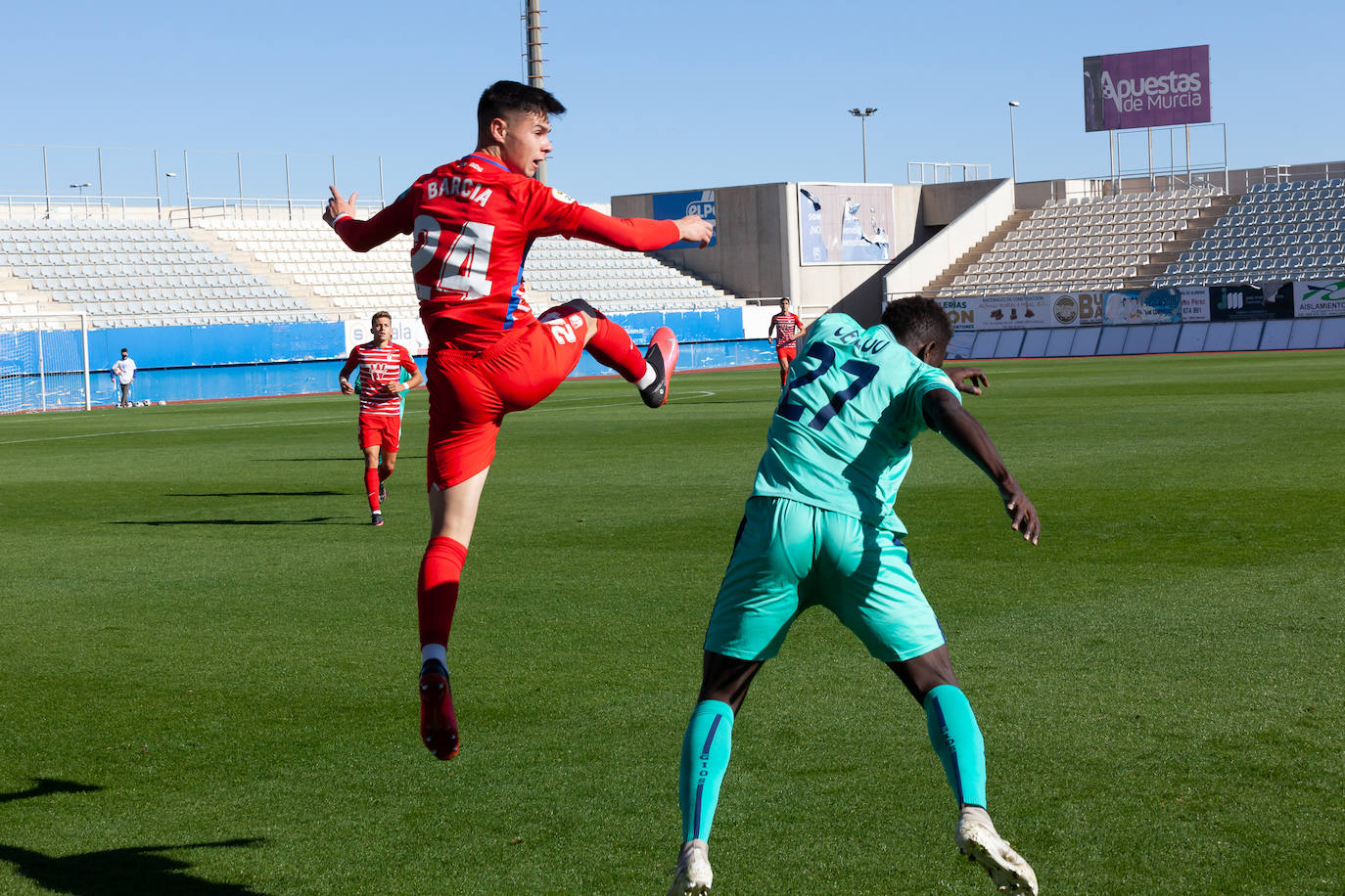 Fotos: El empate del Lorca Deportiva ante el Granada B, en imágenes
