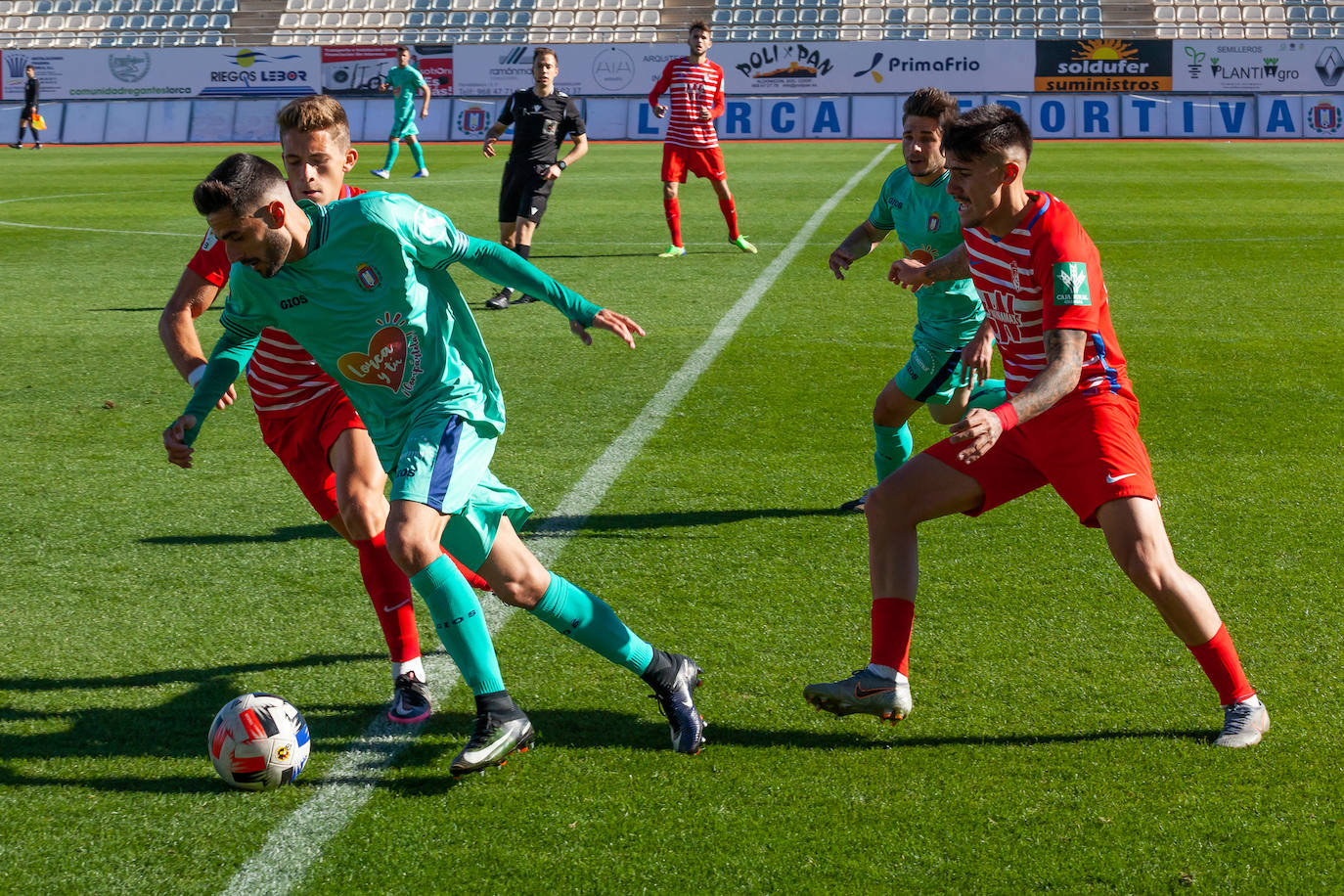 Fotos: El empate del Lorca Deportiva ante el Granada B, en imágenes