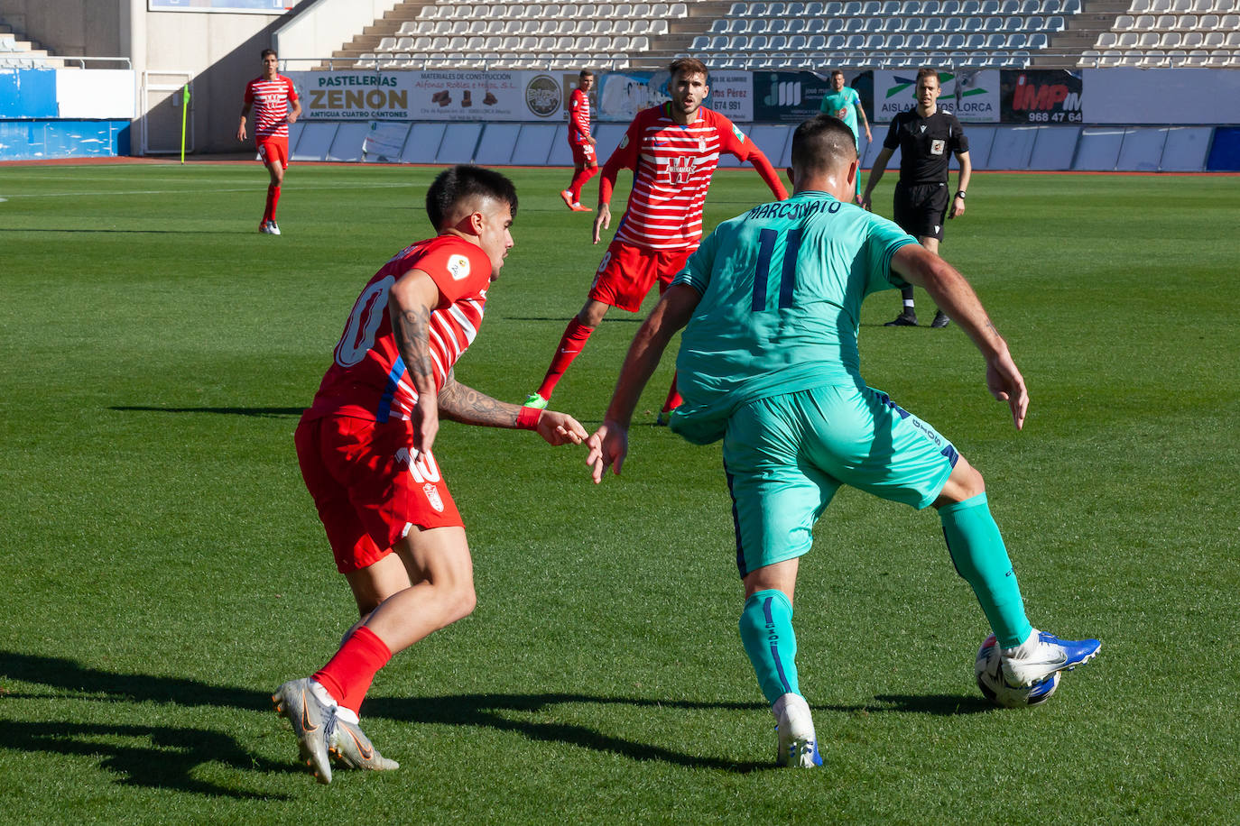 Fotos: El empate del Lorca Deportiva ante el Granada B, en imágenes