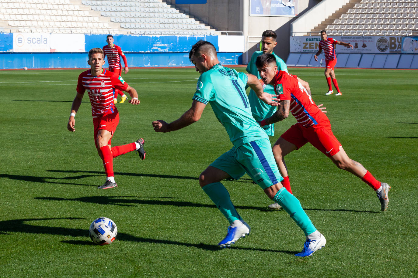 Fotos: El empate del Lorca Deportiva ante el Granada B, en imágenes