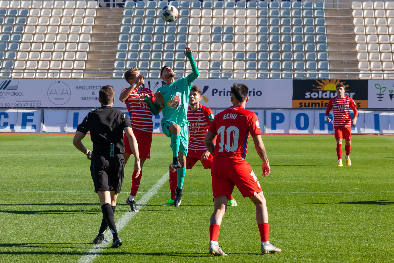 Fotos: El empate del Lorca Deportiva ante el Granada B, en imágenes