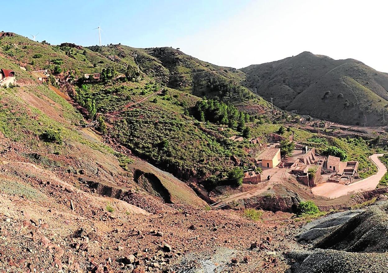 Antigua área minera de La Unión.