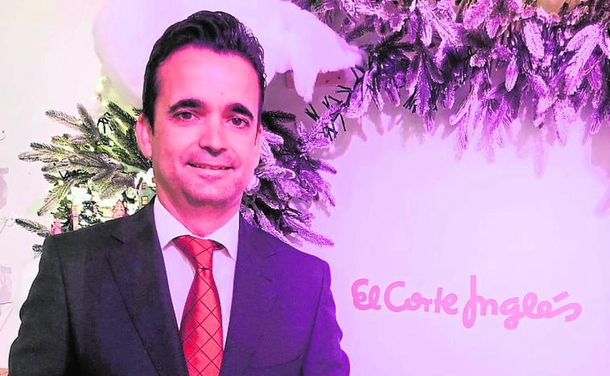 El director de El Corte Inglés Murcia, Rafael Álvarez-Ossorio. 