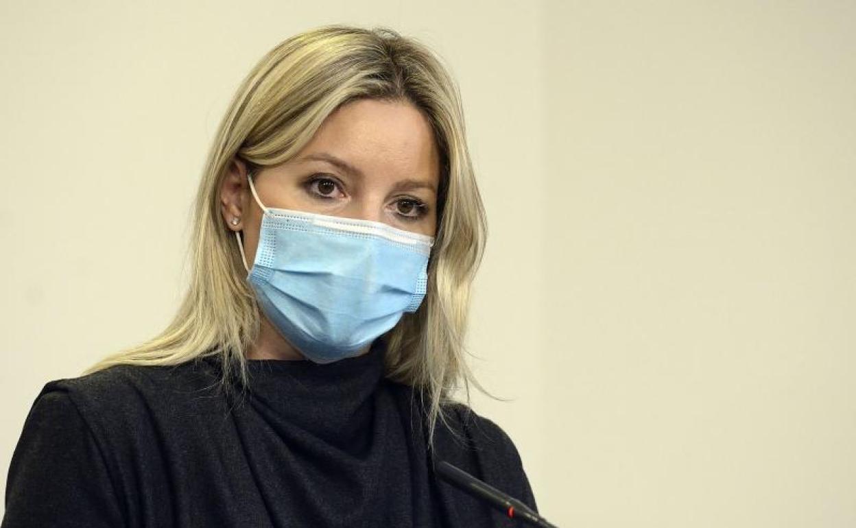 Ana Martínez Vidal, este jueves.