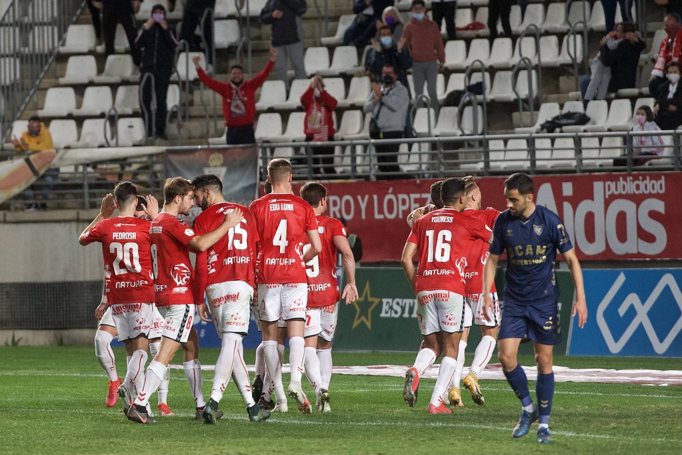 Fotos: Las imágenes del Real Murcia - UCAM CF