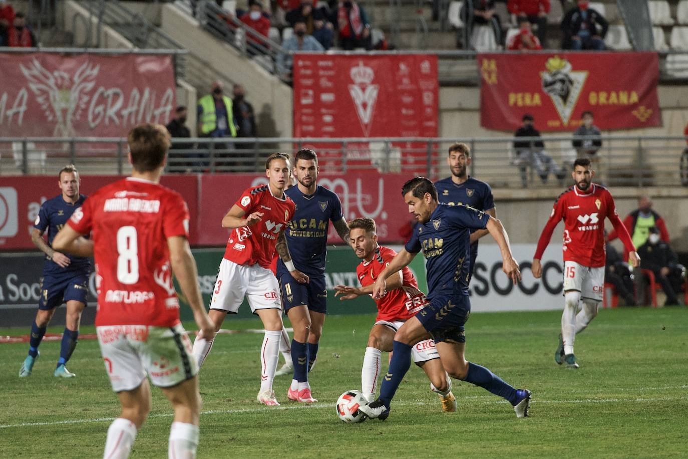 Fotos: Las imágenes del Real Murcia - UCAM CF