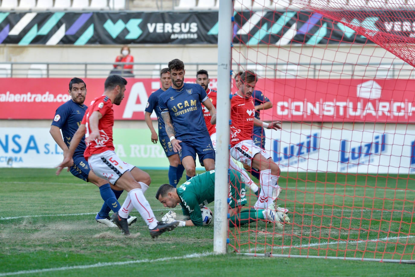 Fotos: Las imágenes del Real Murcia - UCAM CF