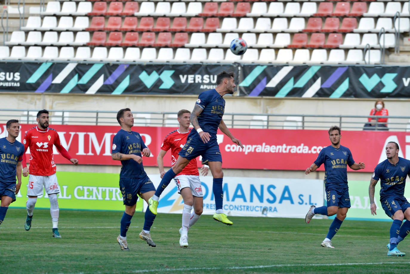 Fotos: Las imágenes del Real Murcia - UCAM CF