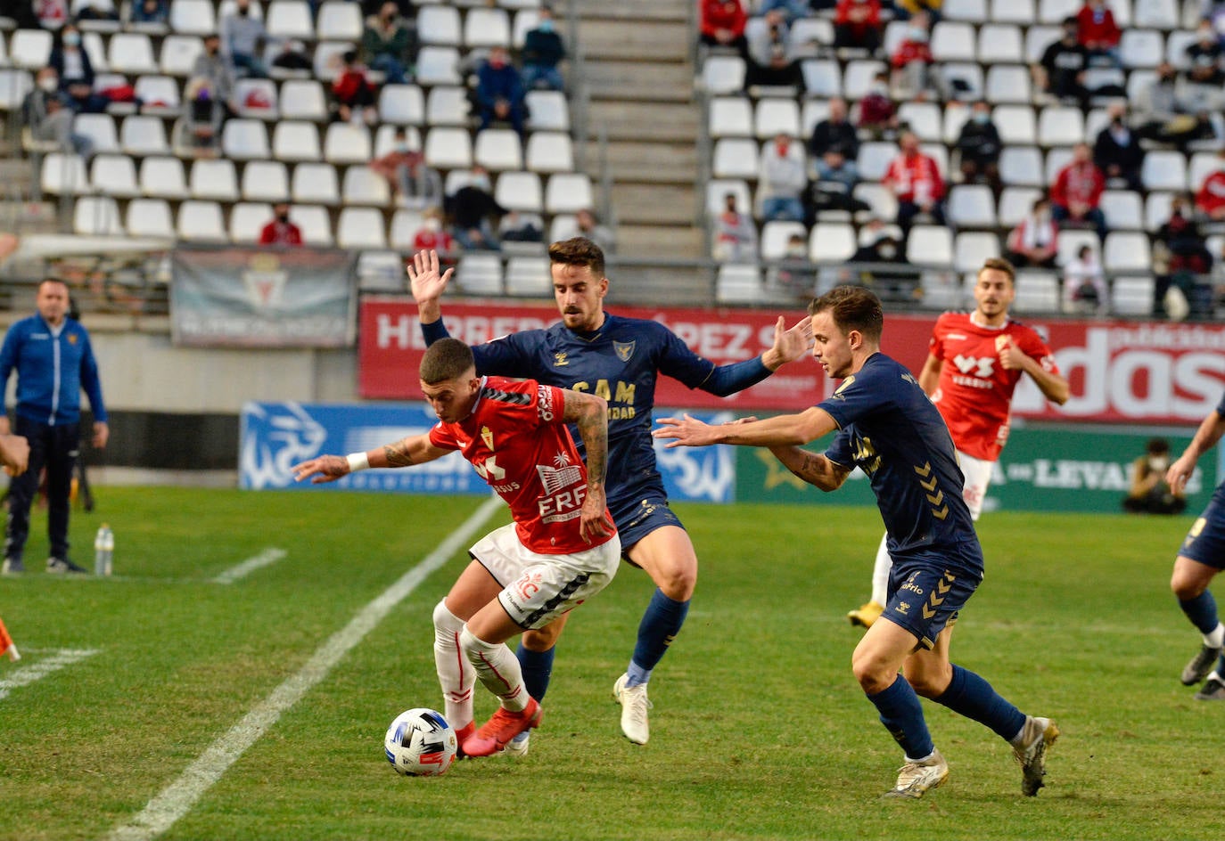 Fotos: Las imágenes del Real Murcia - UCAM CF