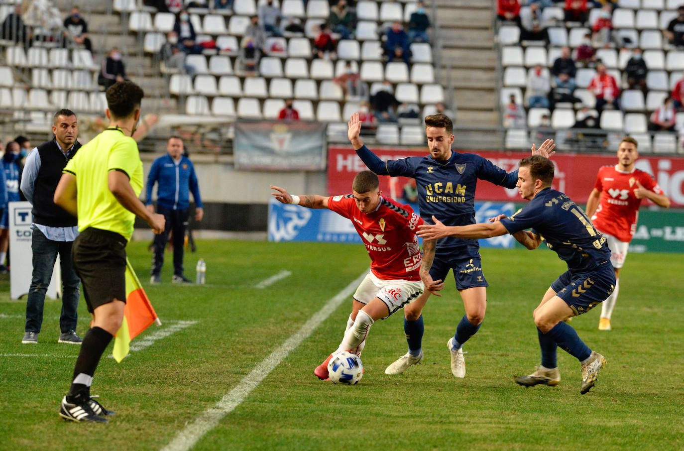 Fotos: Las imágenes del Real Murcia - UCAM CF