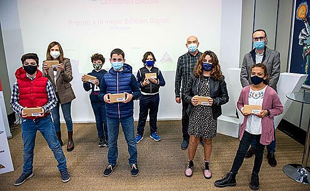 Mejor edición digital 6º de Primaria. 'La Realidad en Pantalla', de Ntra. Sra. de Belén, con Víctor Rodríguez, de LA VERDAD.
