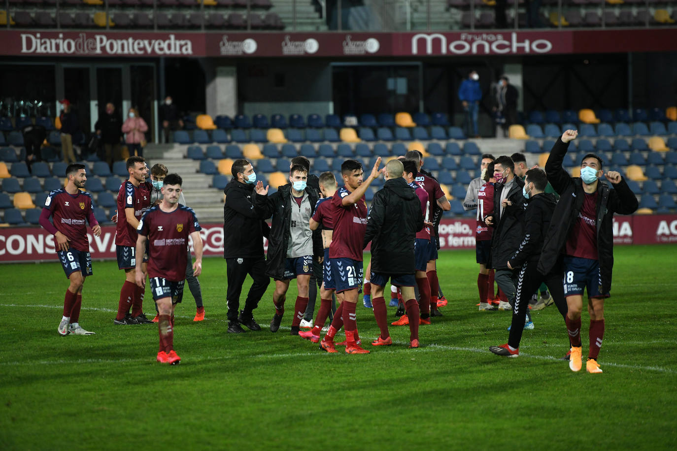 Fotos: Pontevedra-Cartagena de Copa del Rey