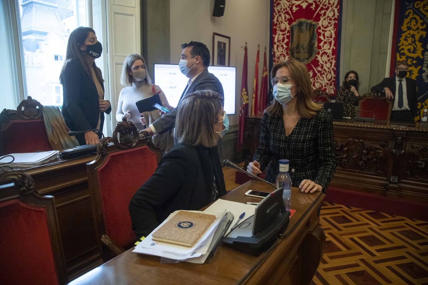 Fotos: Pleno del Ayuntamiento de Cartagena del jueves 17 de diciembrede 2020