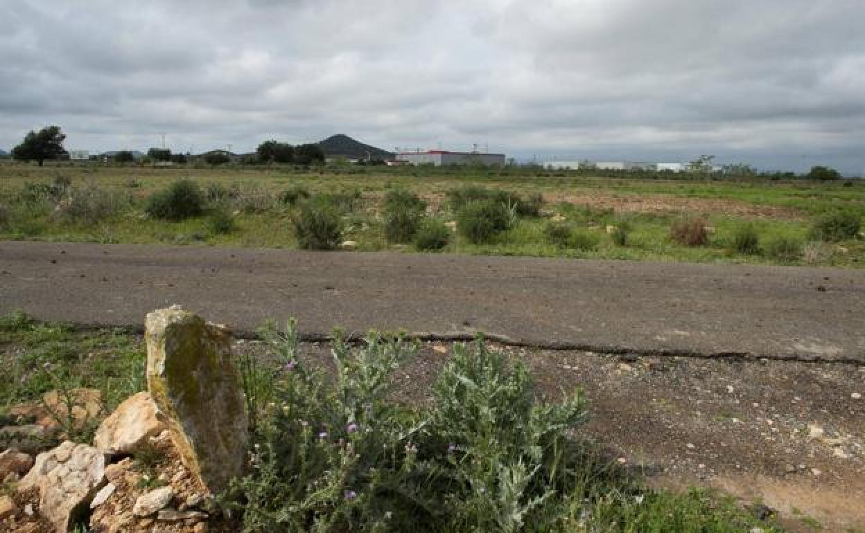 Terrenos en Los Camachos donde se proyecta la ZAL.