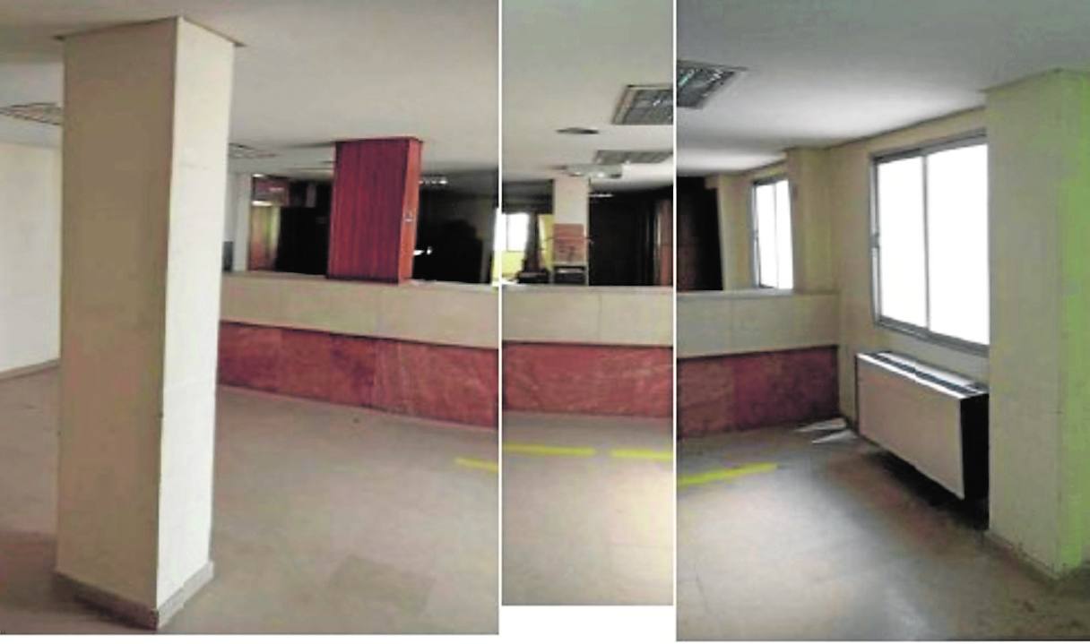 Local comercial de la calle Mayor que subasta Defensa a través del Invied.