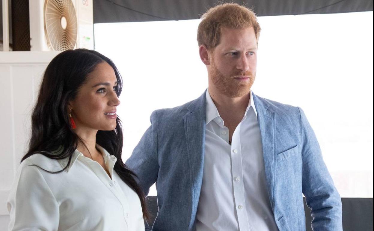 Meghan Markle y el príncipe Enrique