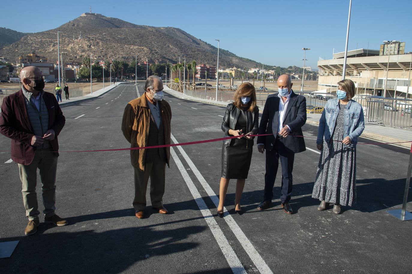 Fotos: Abre al tráfico la avenida del Cantón de Cartagena 30 años después de ser proyectada
