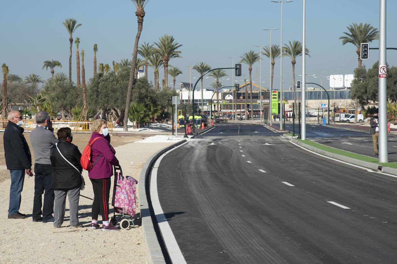 Fotos: Abre al tráfico la avenida del Cantón de Cartagena 30 años después de ser proyectada