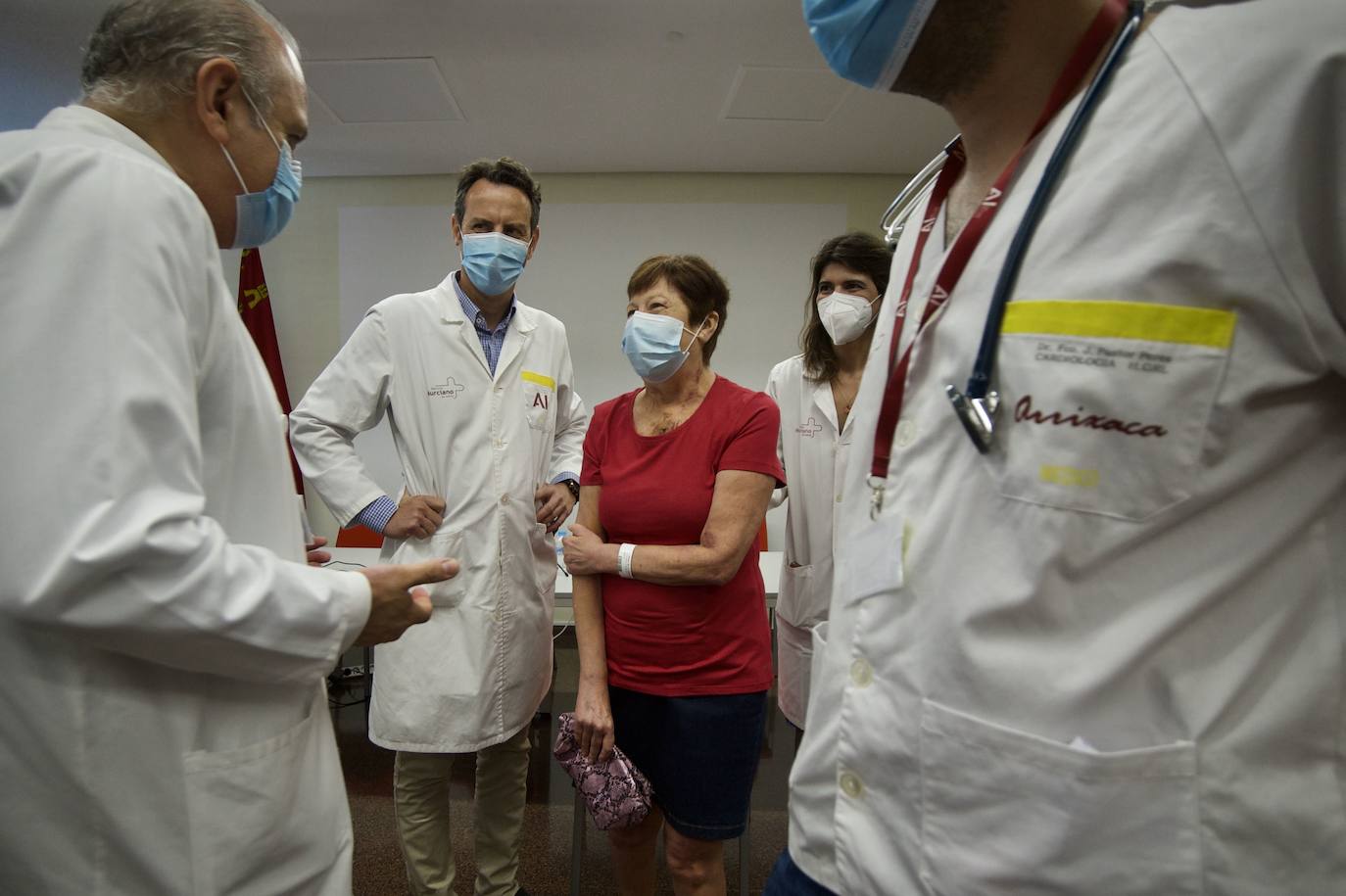 04-07-2020. La Arrixaca marca otro hito en los trasplantes de corazón, y realiza el implante de un donante en asistolia, el segundo del país, a una paciente de 64 años. «Ahora, lo que quiero es vivir», dice la receptora, Fuensanta, de 64 años. El programa de trasplantes resiste a la crisis del coronavirus, aunque el número de intervenciones cae un 50% en la Región.