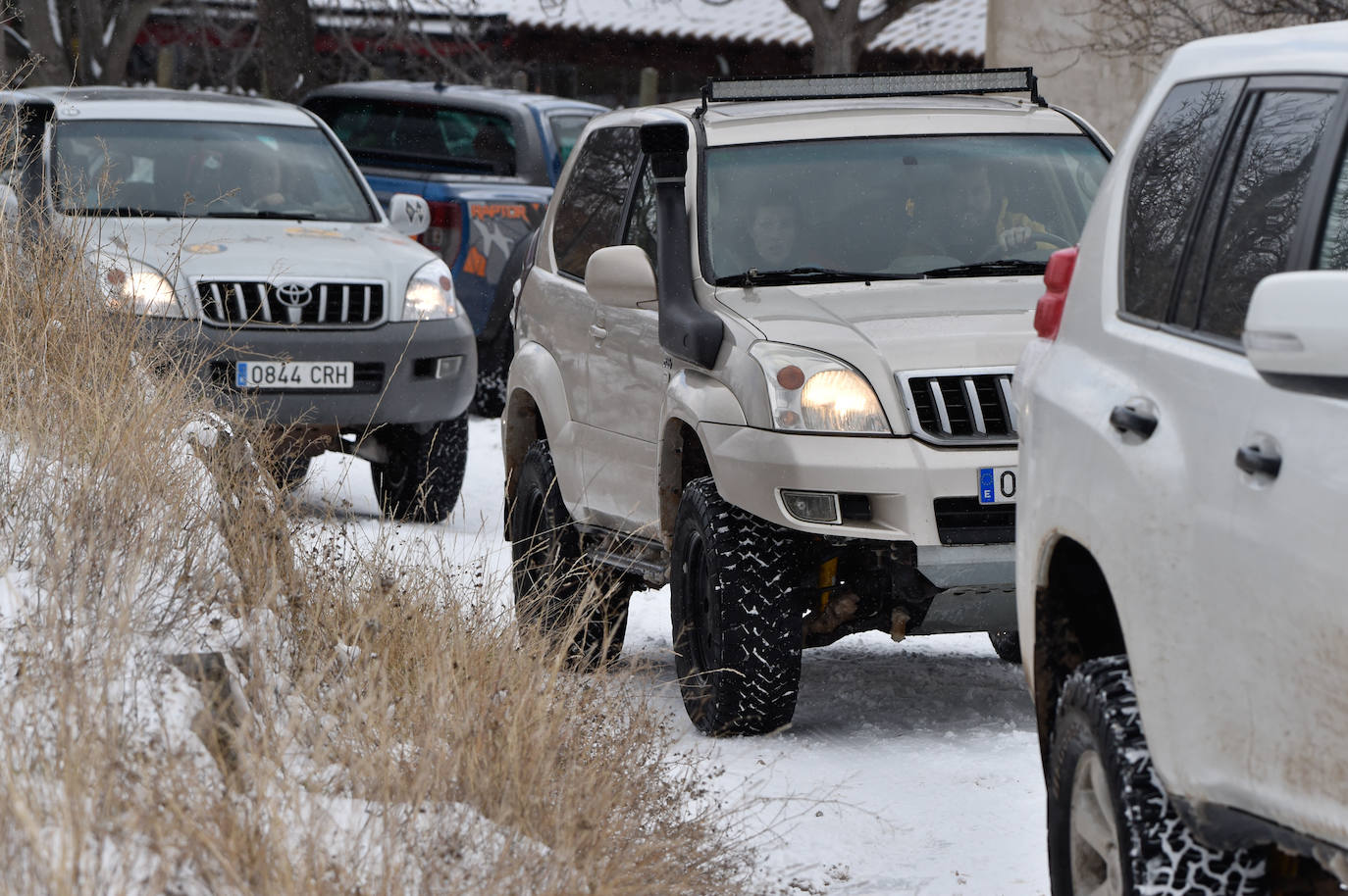 Fotos: El 2021 llega con nieve a Moratalla y Caravaca