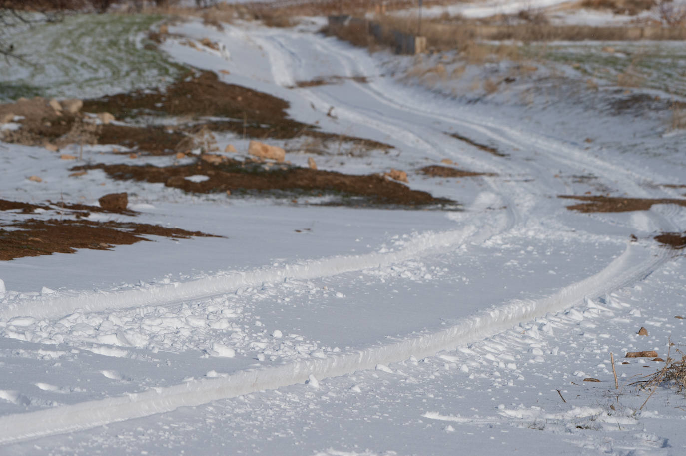 Fotos: El 2021 llega con nieve a Moratalla y Caravaca