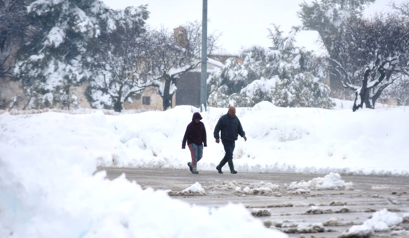 Fotos: La nieve pinta de blanco el Noroeste de la Región de Murcia