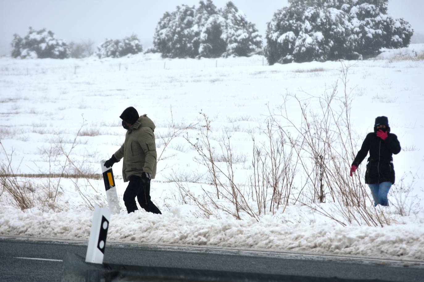 Fotos: La nieve pinta de blanco el Noroeste de la Región de Murcia