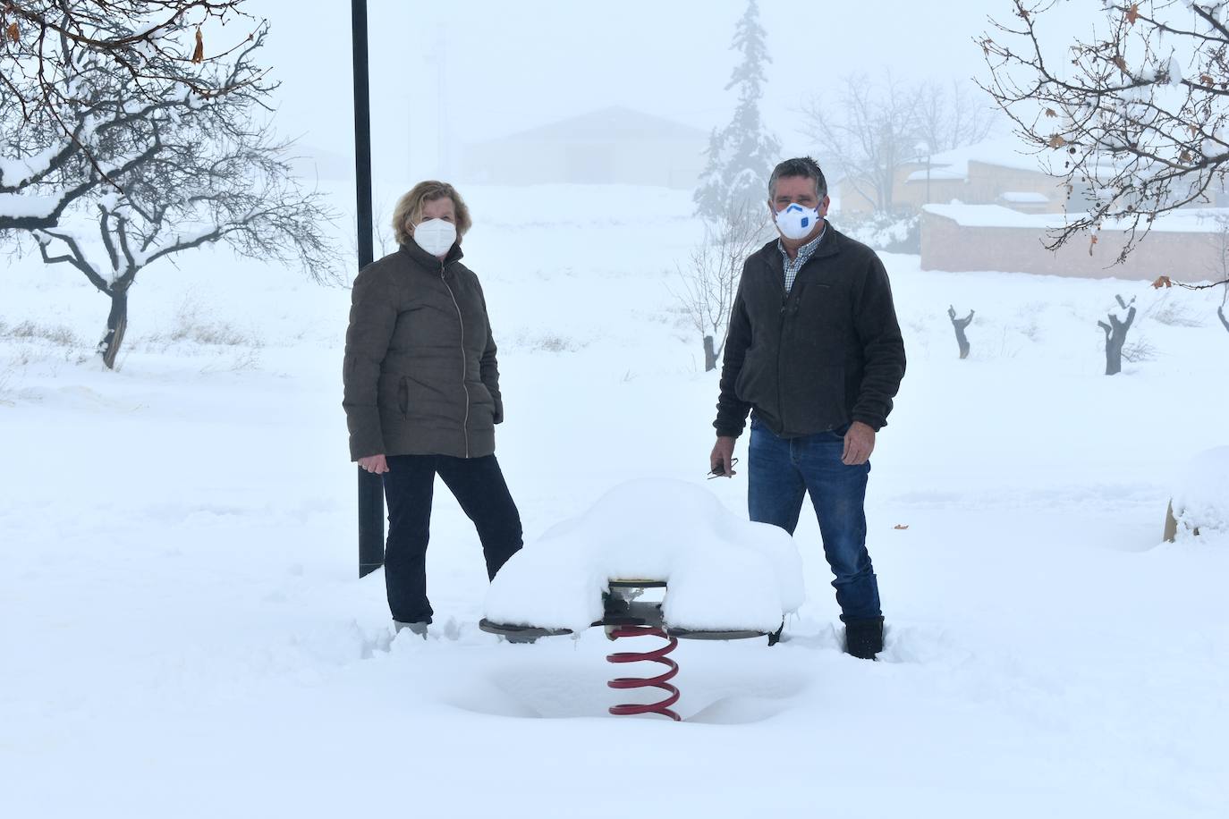 Fotos: La nieve pinta de blanco el Noroeste de la Región de Murcia