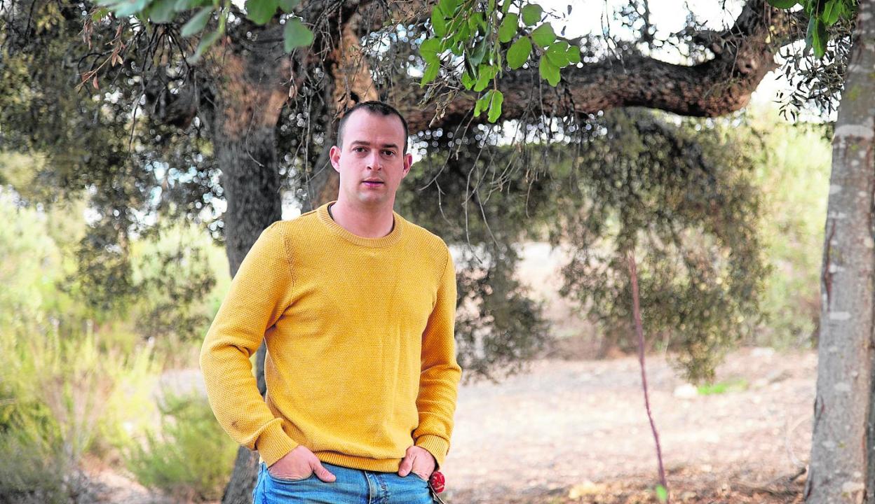 Bertrán Alcaraz, en la vaguada. 