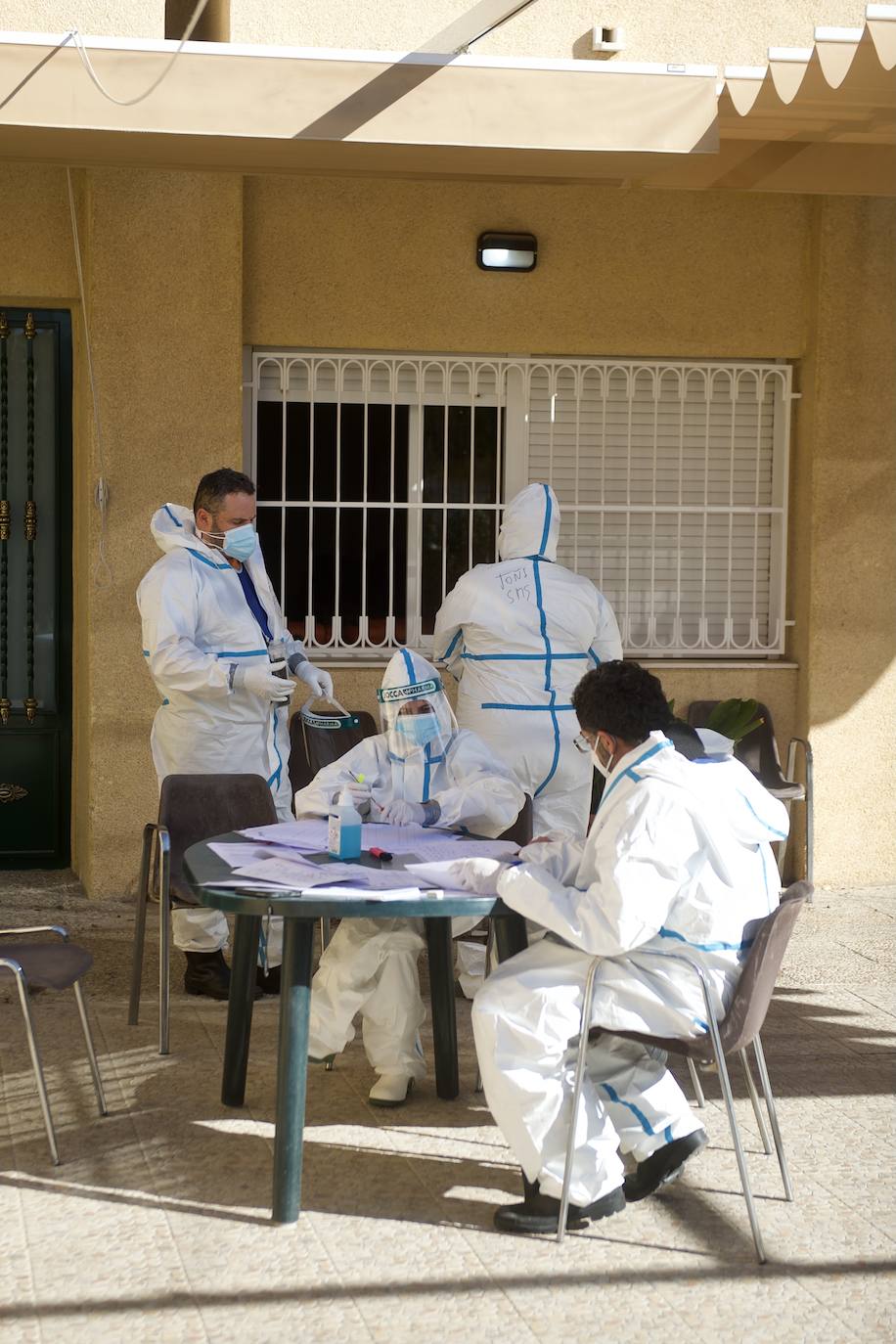 Fotos: Un brote activo de Covid-19 en la residencia Carlos Soriano de Molina de Segura