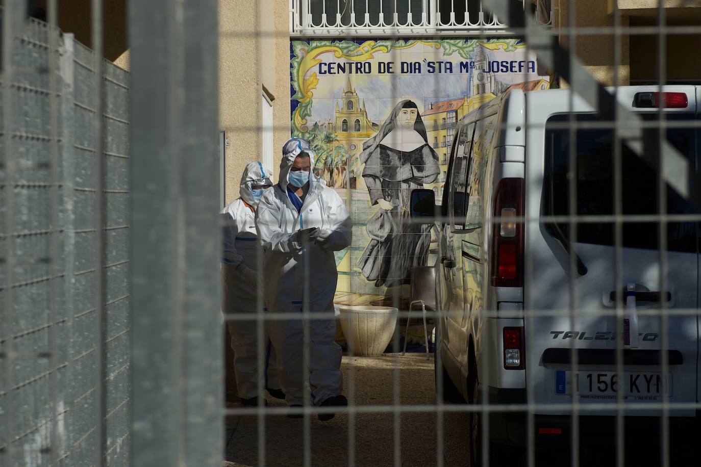 Fotos: Un brote activo de Covid-19 en la residencia Carlos Soriano de Molina de Segura