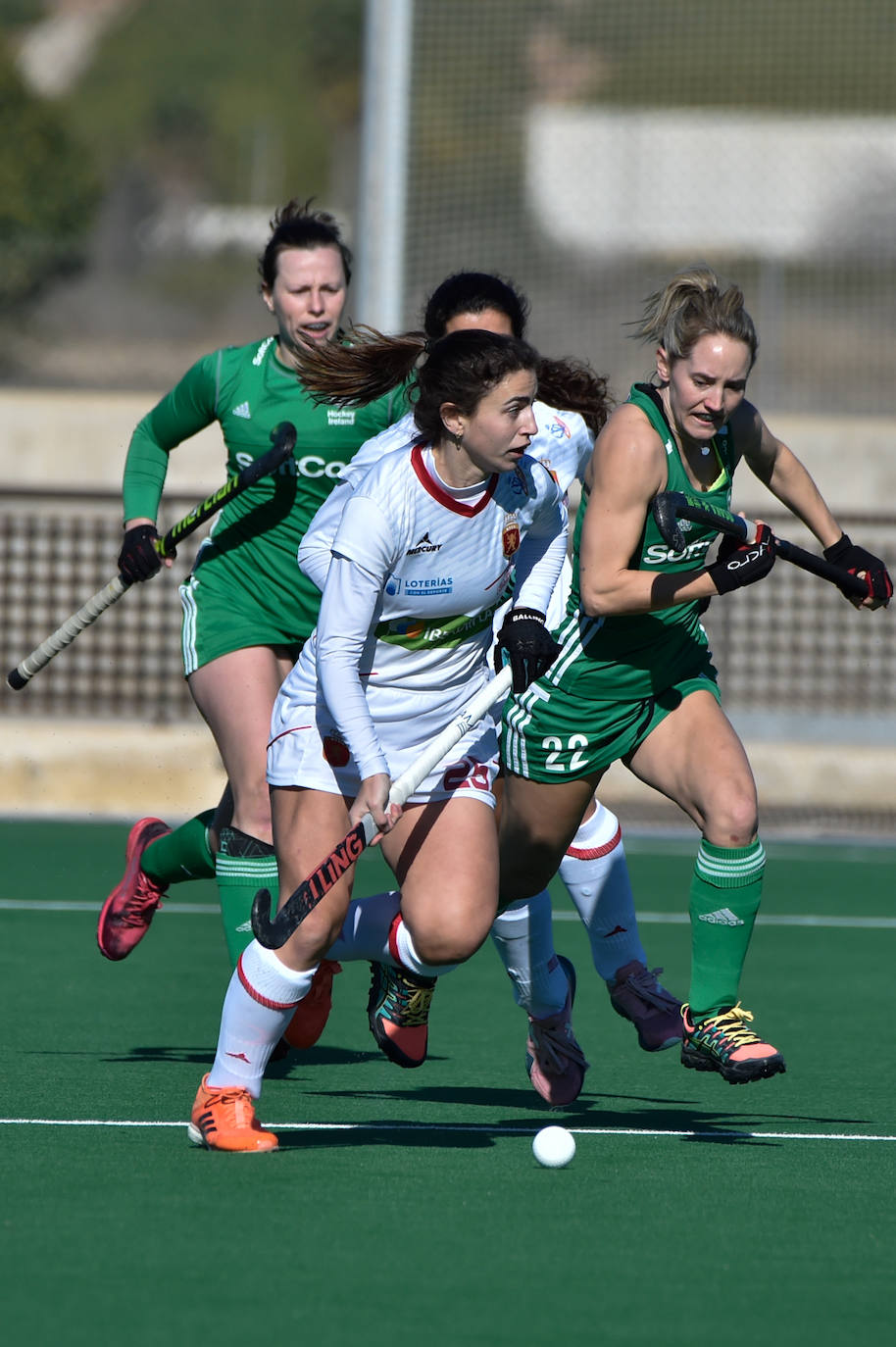 Fotos: La selección de hockey disfruta en Santomera