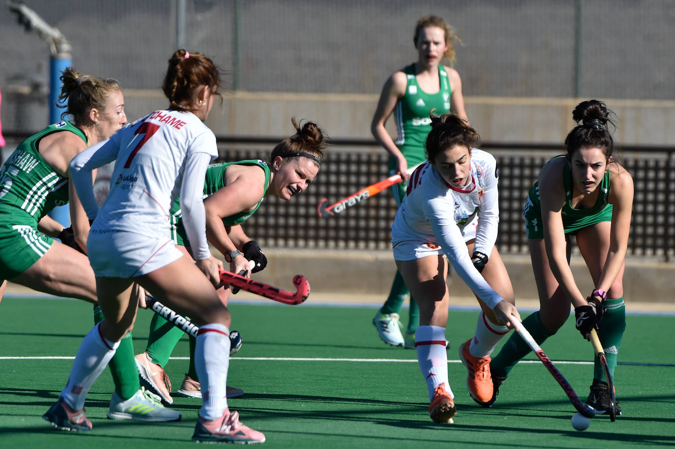 Fotos: La selección de hockey disfruta en Santomera