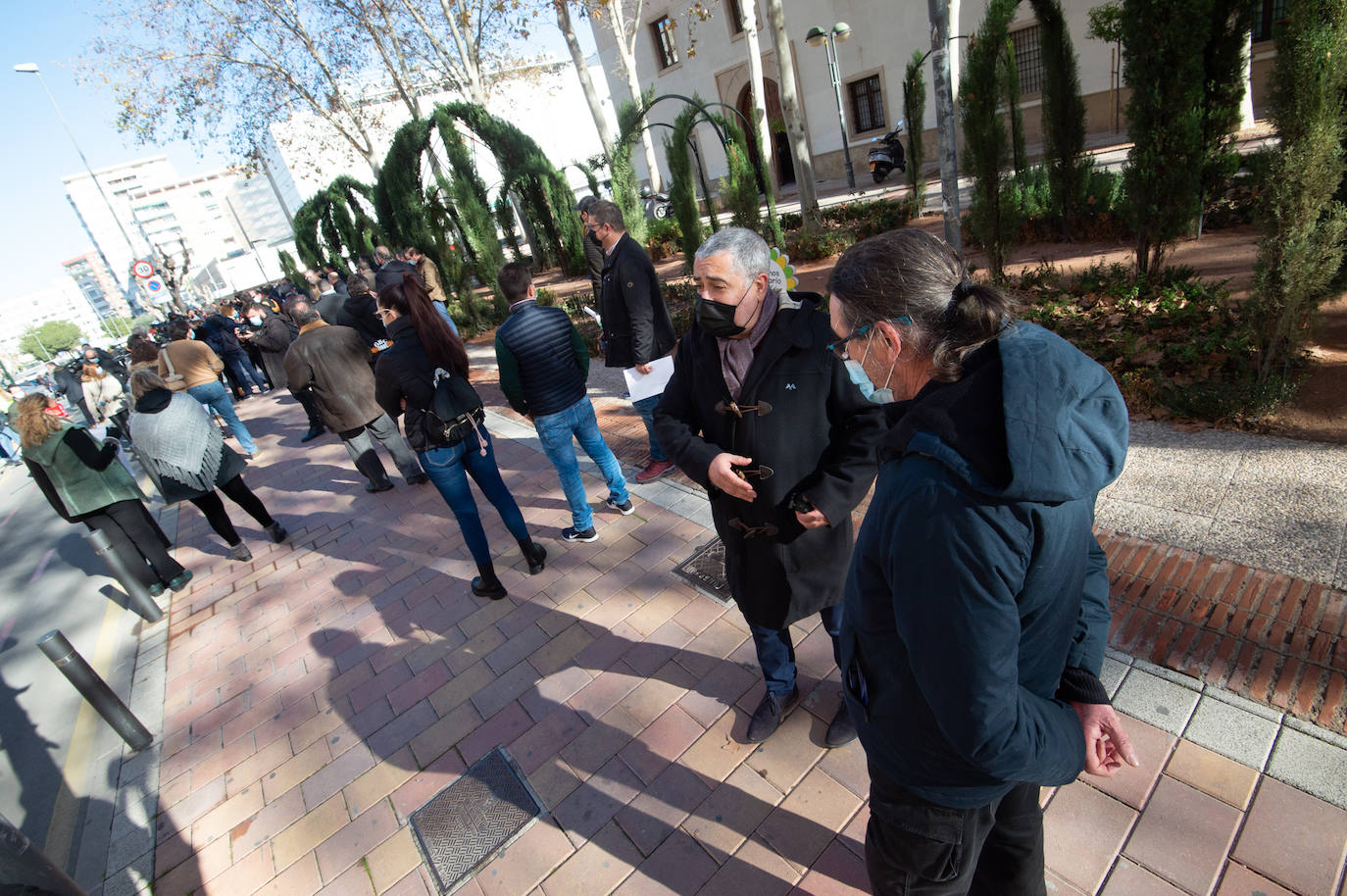 Fotos: Protesta de los hosteleros este jueves en San Esteban