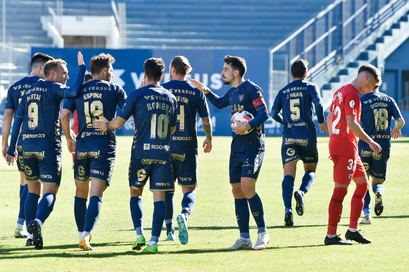 Fotos: El UCAM CF- Sevilla Atlético, en imágenes