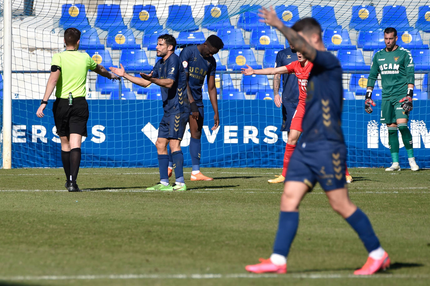 Fotos: El UCAM CF- Sevilla Atlético, en imágenes