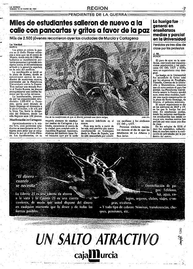 Contra la guerra del Golfo