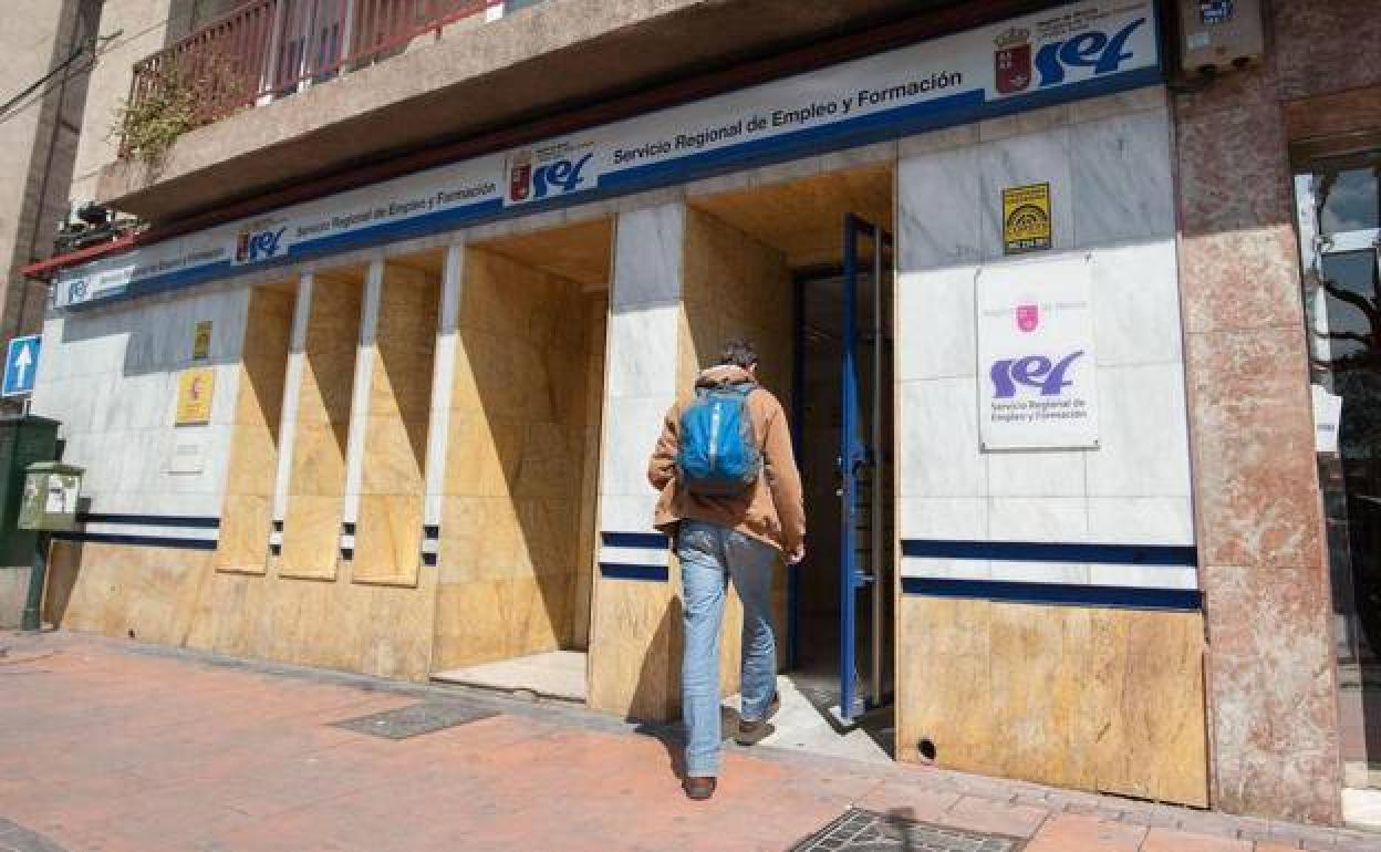 Una oficina del SEF.