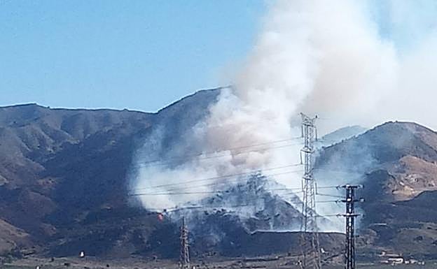 Incendio en Carrascoy. 