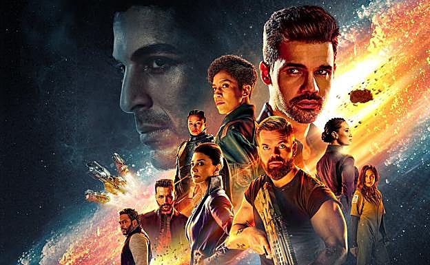 Cartel de la quinta temporada de 'The Expanse'.