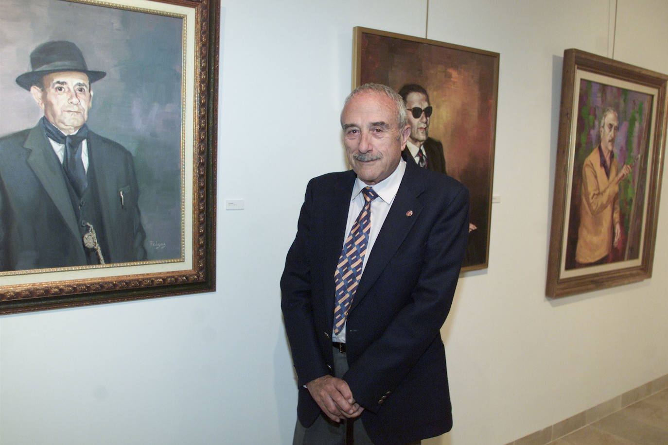 Una exposición de José María Falgas inauguró de forma oficial en 2003 la Casa Grande, de Santomera, tras la rehabilitación.