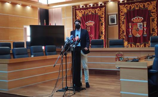 José Ángel Alfonso, presidente y poravoz del PP en Molina.