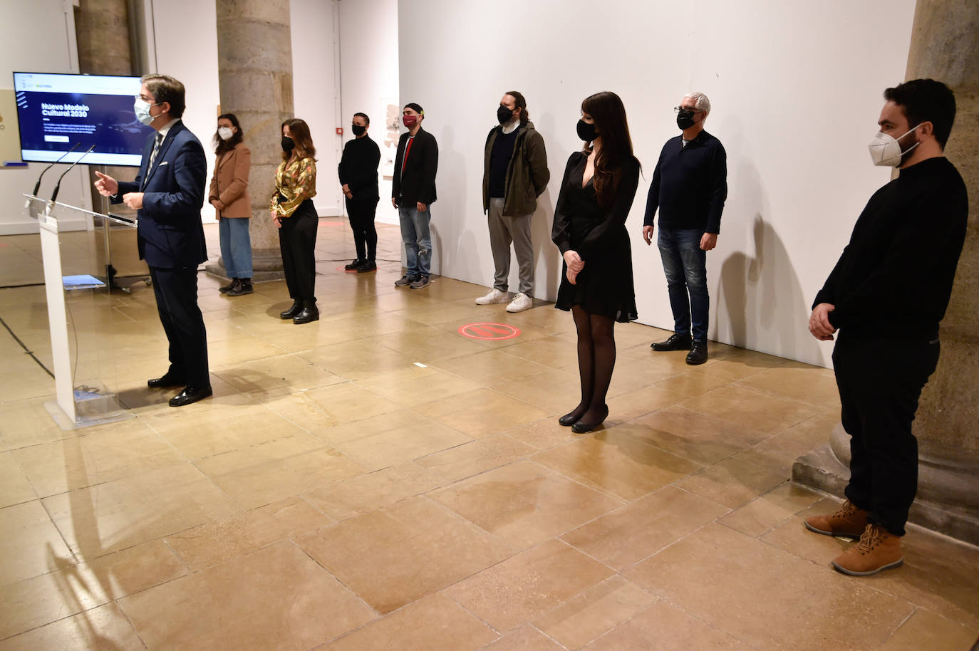 Fotos: Balance de la actividad cultural en Murcia durante 2020 y presentación de la nueva web de Cultura